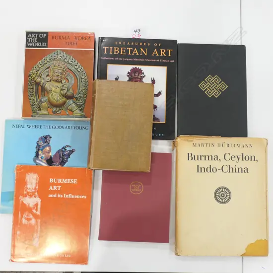 EIGHT PUBLICATIONS: ASIAN ART & DESIGN